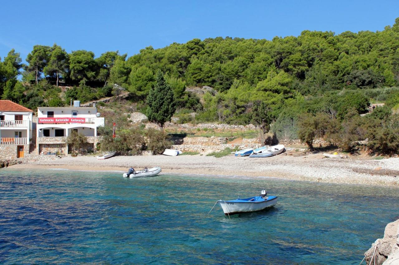 Seaside Secluded Apartments Cove Tvrdni Dolac, Hvar - 2997 Gdinj Bagian luar foto